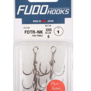 FUDO HOOKS TREBLE NK