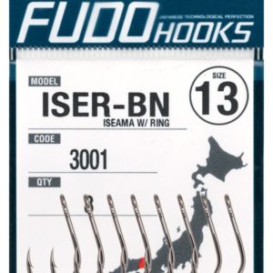 FUDO HOOKS ISEAMA W/ RING BN