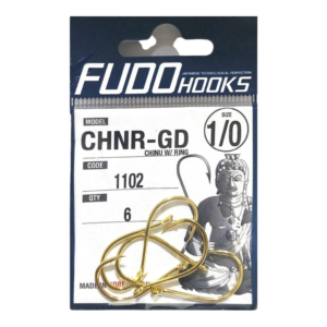 FUDO HOOKS CHINU W/ RING GD